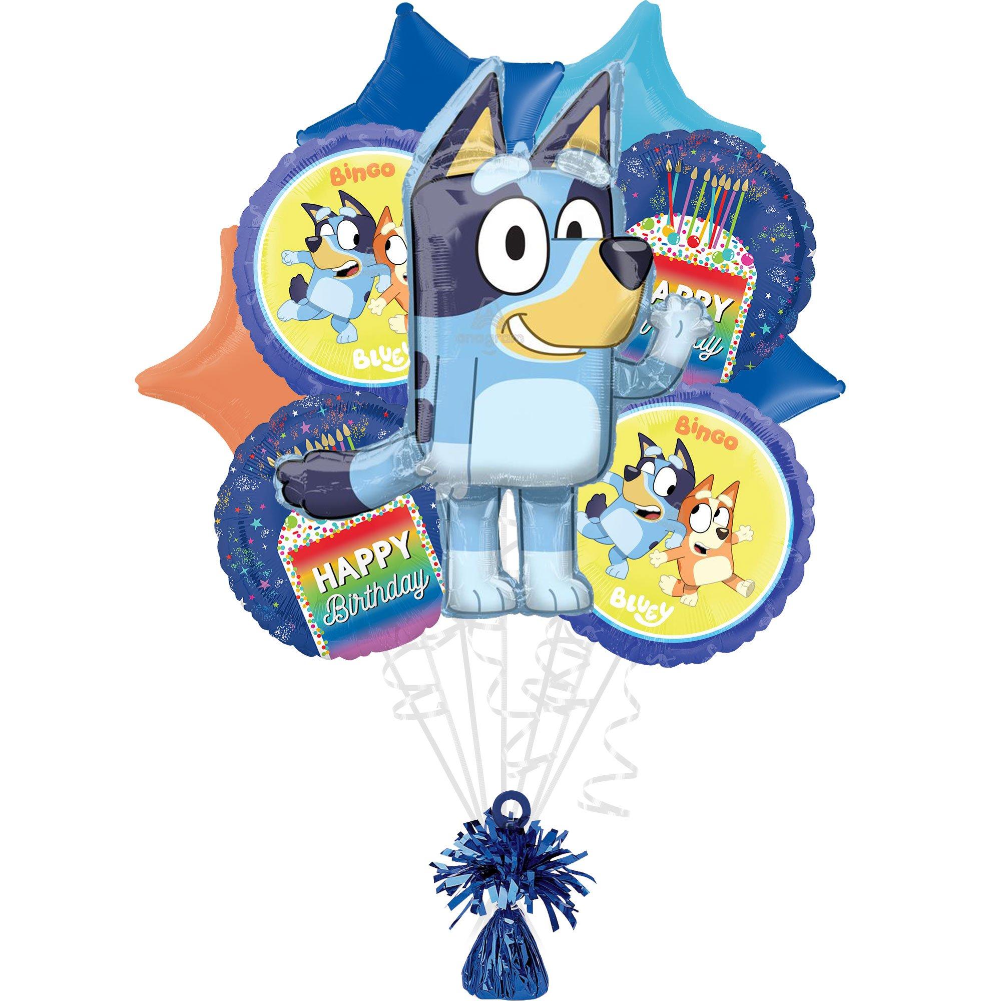 Bluey Foil Balloon Bouquet